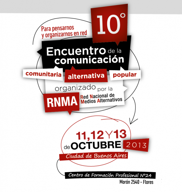 10º Encuentro de la Comunicación Comunitaria, Alternativa y Popular en el CFP 24